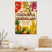 Queensland Australien Tourismus Poster (Küche)