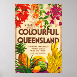 Queensland Australien Tourismus Poster