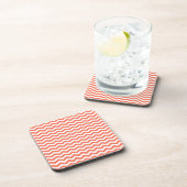 Queensland Coral Wave Zickzack Untersetzer (Rechte Seite)