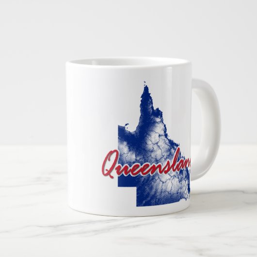 Queensland Jumbo-Tasse (Vorderseite Rechts)