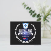Queensland Postkarte (Stehend Vorderseite)