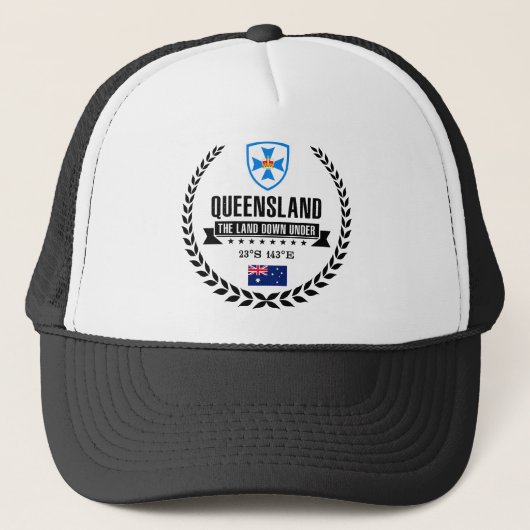 Queensland Truckerkappe (Vorderseite)