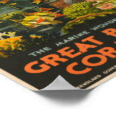 Queensland Vintage Reise Poster (Ecke)