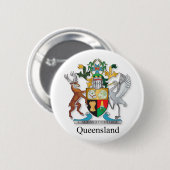 Queensland-Wappen Button (Vorne & Hinten)