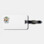 Queensland-Wappen Gepäckanhänger (Rückseite horizontal)