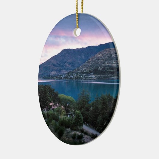 Queenstown-30 Keramik Ornament (Links)