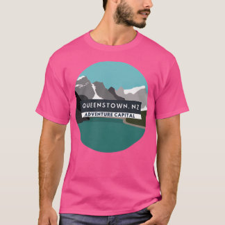 Queenstown Adventure-Hauptstadt T-Shirt