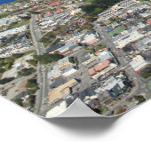 Queenstown aus Bobs Peak, Neuseeland - Poster (Ecke)