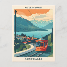 Queenstown Australia Postkarte