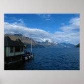 Queenstown Lakeside Dock Poster (Vorne)
