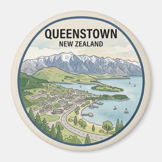 Queenstown Magnet (Vorne)