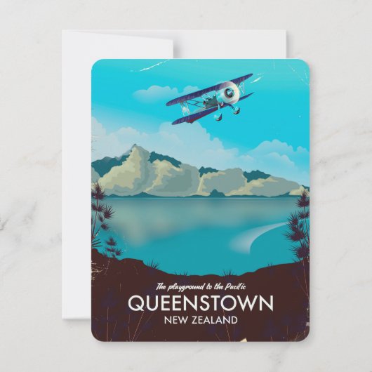 Queenstown Neuseeland (Rückseite)