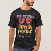 Queenstown Neuseeland Familienurlaub Matching O T-Shirt (Vorderseite)