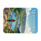 QUEENSTOWN NEUSEELAND MAGNET (Horizontal)