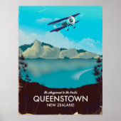Queenstown Neuseeland Poster (Vorne)