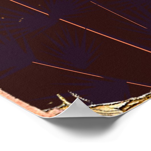 Queenstown Neuseeland Poster (Ecke)