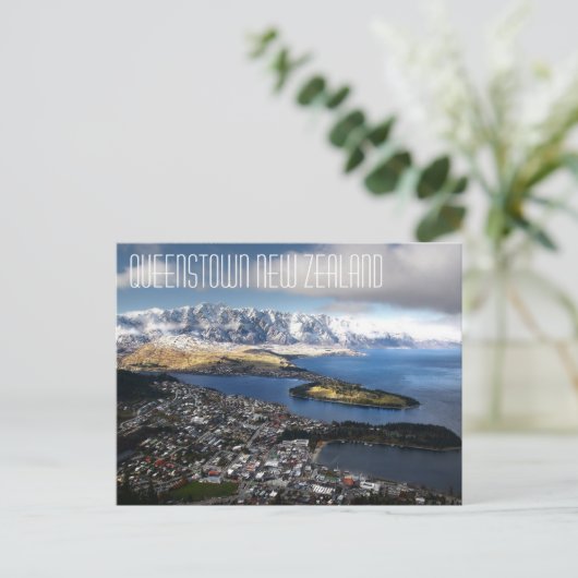 Queenstown, Neuseeland Postkarte (Stehend Vorderseite)