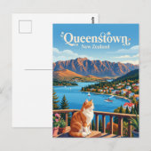 Queenstown Neuseeland Postkarte (Vorne/Hinten)