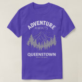 Queenstown Neuseeland T-Shirt (Design vorne)