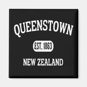 Queenstown Neuseeland Vintage Magnet