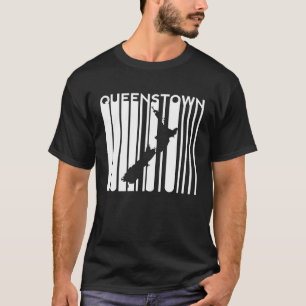 Queenstown New Zealand South Island Retro Vintag T-Shirt