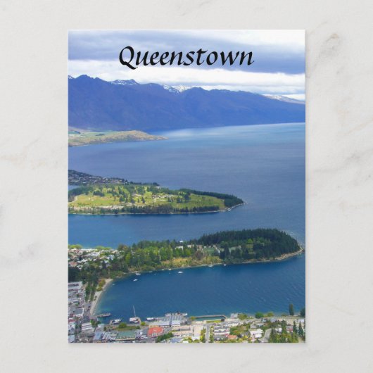 Queenstown nz postkarte (Vorderseite)