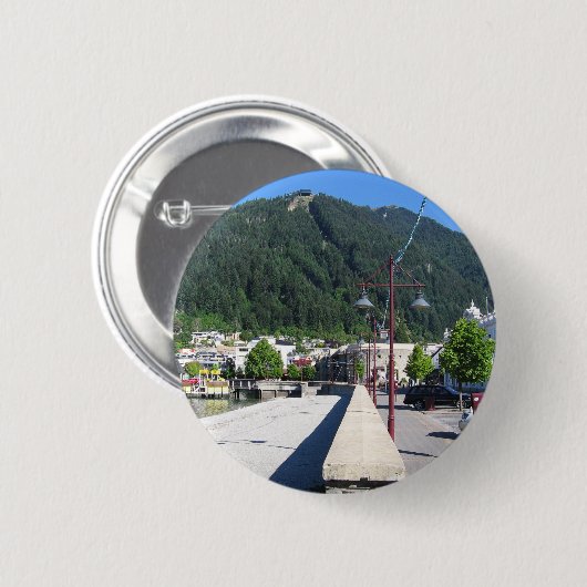 Queenstown, Otago, Neuseeland Button (Vorne & Hinten)
