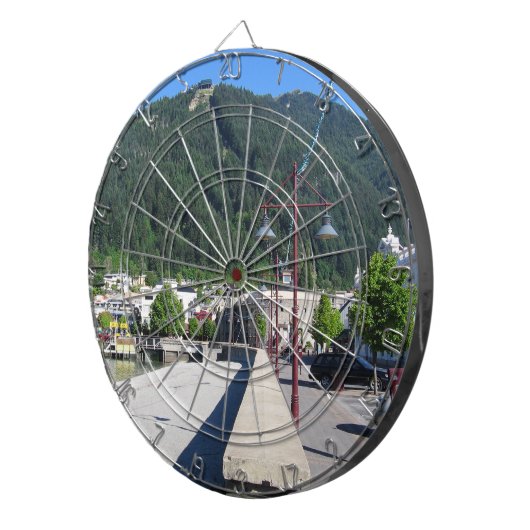 Queenstown, Otago, Neuseeland Dartscheibe (Vorderseite rechts)