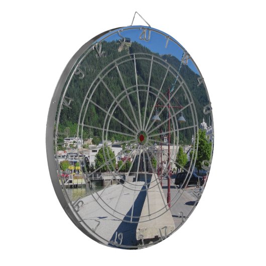 Queenstown, Otago, Neuseeland Dartscheibe (Vorderseite Links)