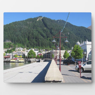 Queenstown, Otago, Neuseeland Fotoplatte