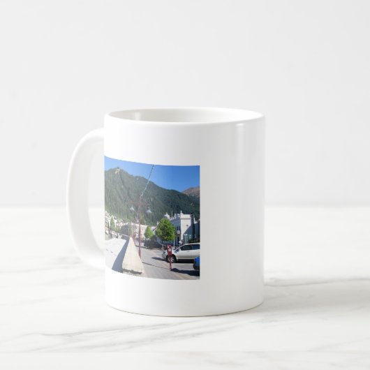 Queenstown, Otago, Neuseeland Kaffeetasse (Vorderseite Links)