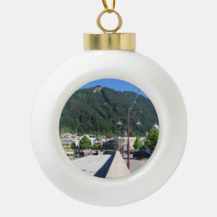 Queenstown, Otago, Neuseeland Keramik Kugel-Ornament