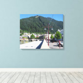 Queenstown, Otago, Neuseeland Leinwanddruck (Insitu (Holzboden))