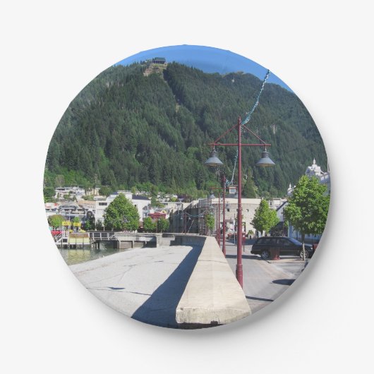 Queenstown, Otago, Neuseeland Pappteller (Vorderseite)