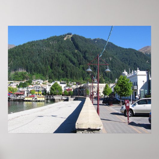 Queenstown, Otago, Neuseeland Poster (Vorne)