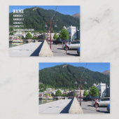 Queenstown, Otago, Neuseeland Visitenkarte (Vorne/Hinten)