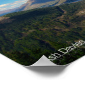 Queenstown Panorama NZ Poster (Ecke)