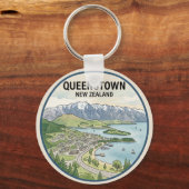 Queenstown Schlüsselanhänger (Rückseite)
