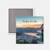 Queenstown | Skyline Gondola | Neuseeland Magnet (Vorderseite/Rückseite)