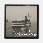 Queenstown, Steamer, Neuseeland (Magnet) Magnet (Vorne)