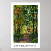 Queenswood, Herefordshire Poster (Vorne)