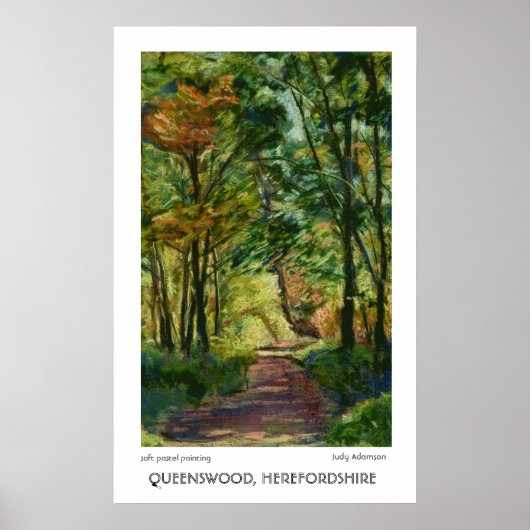 Queenswood, Herefordshire Poster (Vorne)