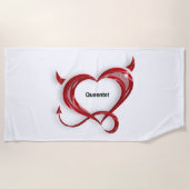 Queentet Beach Towel Strandtuch (Vorderseite)