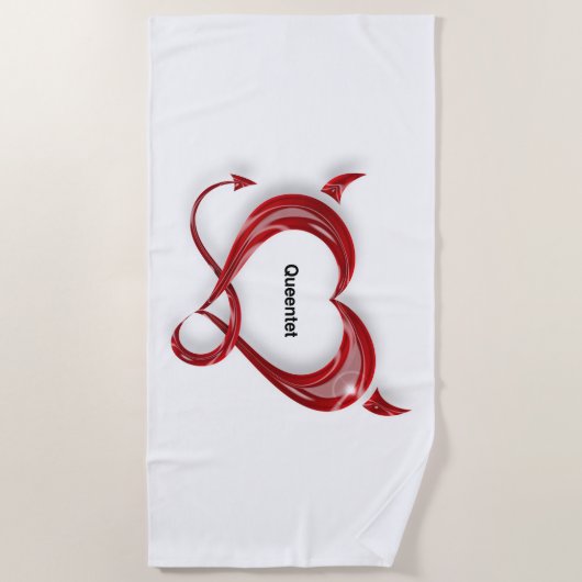 Queentet Beach Towel Strandtuch (Vorderseite)