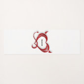 Queentet Yoga Mat Yogamatte (Rückseite (Horizontal))