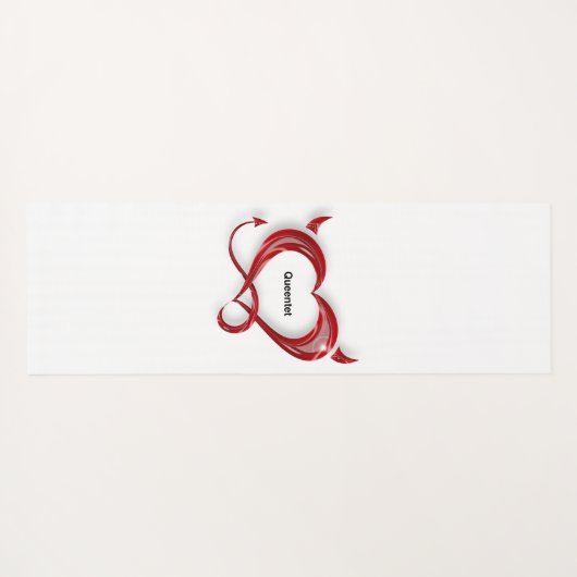 Queentet Yoga Mat Yogamatte (Rückseite (Horizontal))