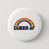 QUEER AF BUTTON (Vorderseite)