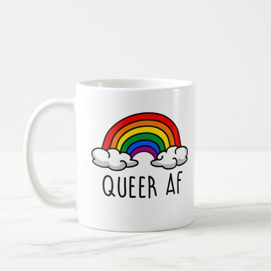 QUEER AF KAFFEETASSE (Links)