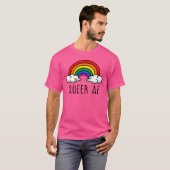 QUEER AF T-Shirt (Vorne ganz)