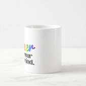 Queer Geist Kaffeetasse (Mittel)